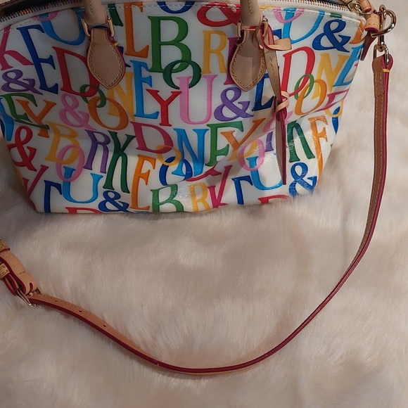 Dooney & Bourke rainbow Retro handbag - Picture 14 of 16